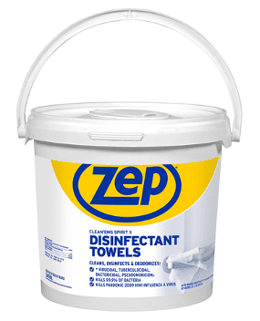 Zep 300 ct. Clean’ems Spirit II Disinfectant Towels